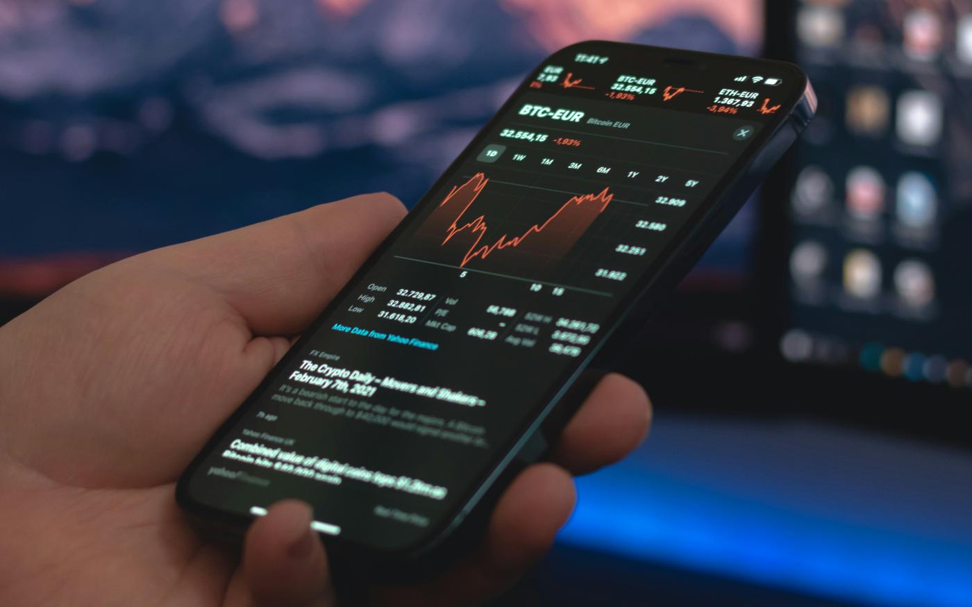 person holding black android smartphone by Javier Esteban courtesy of Unsplash.